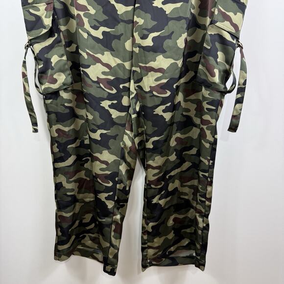 New Camo Cargo Nina Parker Straight Leg Pants Plus Size 18W High Rise Gorpcore - Picture 3 of 13